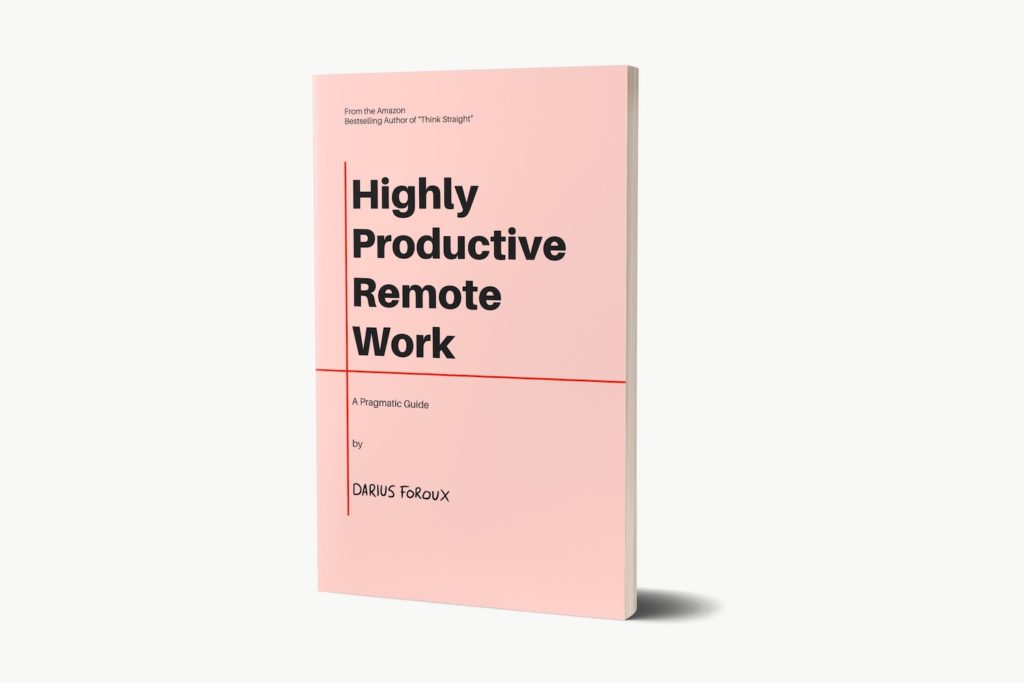 Highly Productive Remote Work book